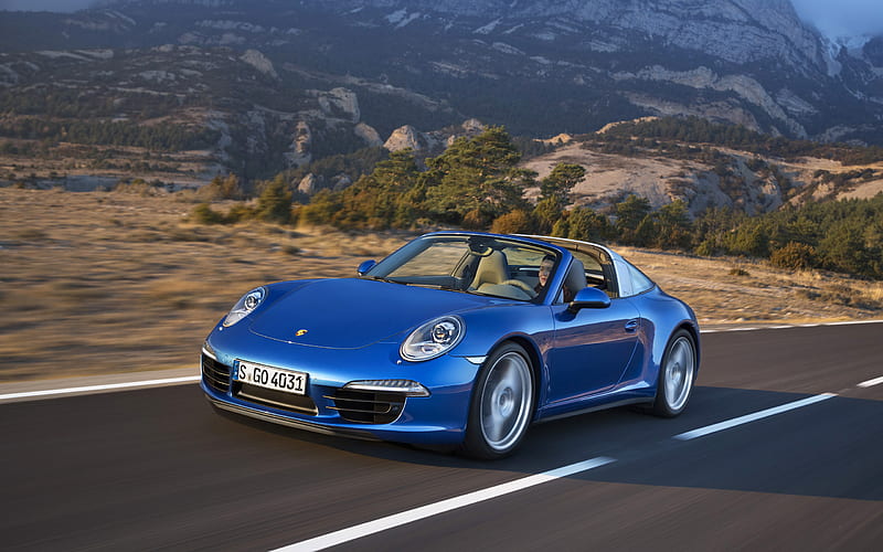 2015 Porsche 911 Targa, Convertible, Flat 6, car, HD wallpaper