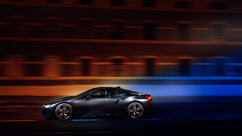 1920x1080px, 1080P free download | Bmw i8, sport cars, side view ...