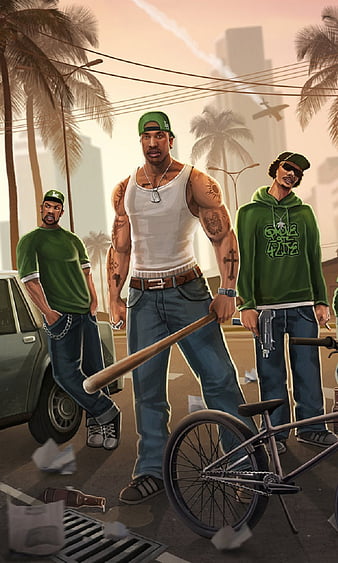 grand theft auto san andreas wallpaper