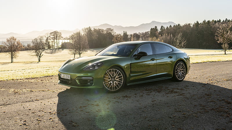 Porsche Panamera 4S 2021 3 Cars, HD wallpaper