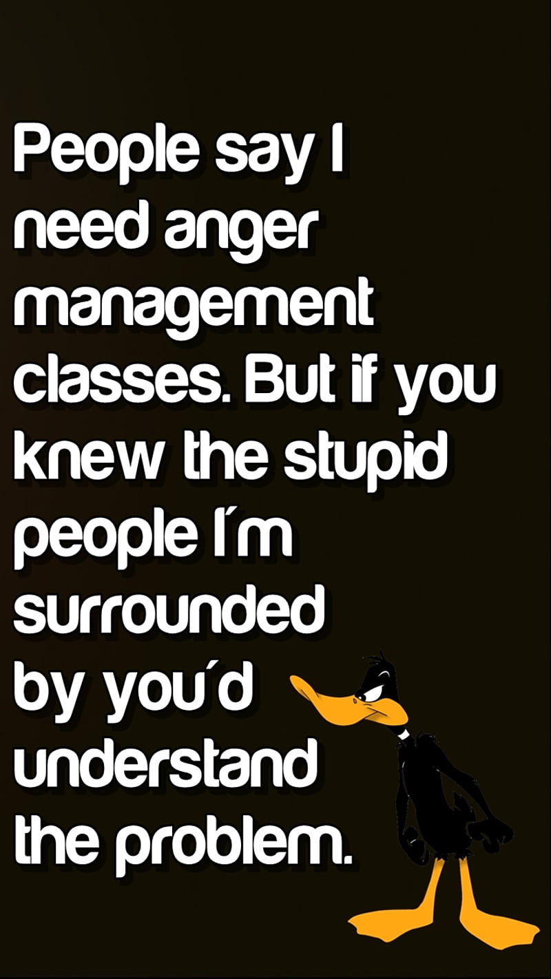 anger management, new, nice, people, problem, quote, saying, sign, HD phone wallpaper