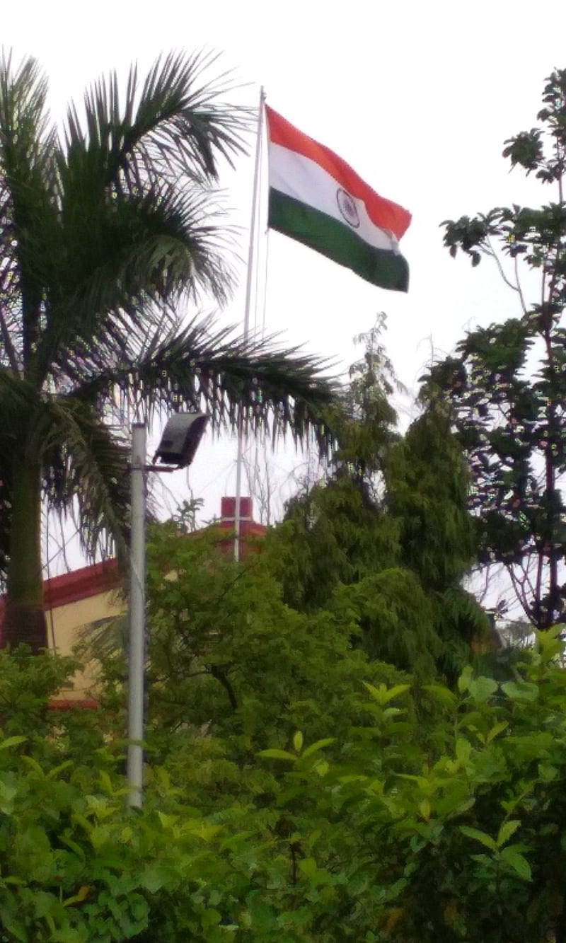 India flag, embassy, HD phone wallpaper