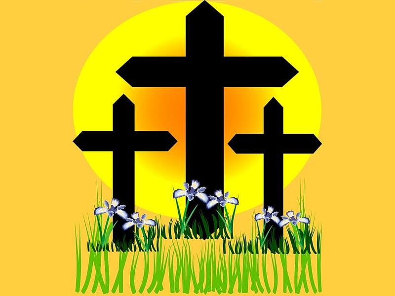 Easter crosses, christianity, jesus christ, religion, easter, cross, god,  HD wallpaper | Peakpx