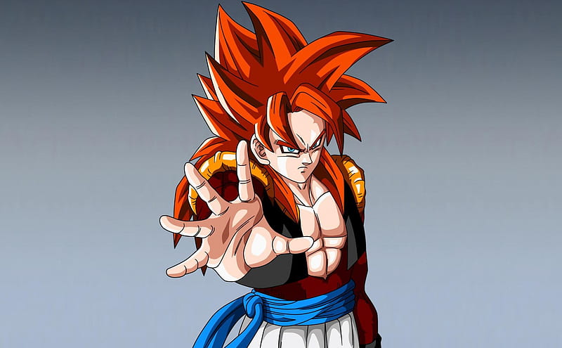 SUPER SAIYYAN 4 FUSION OF GOKU AND VEGETA!!