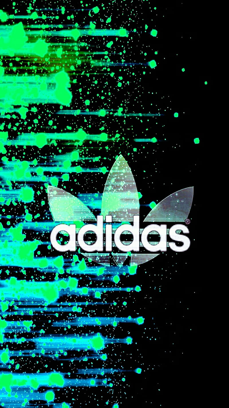 Adidas, negro, logos, Fondo de pantalla de teléfono HD | Peakpx