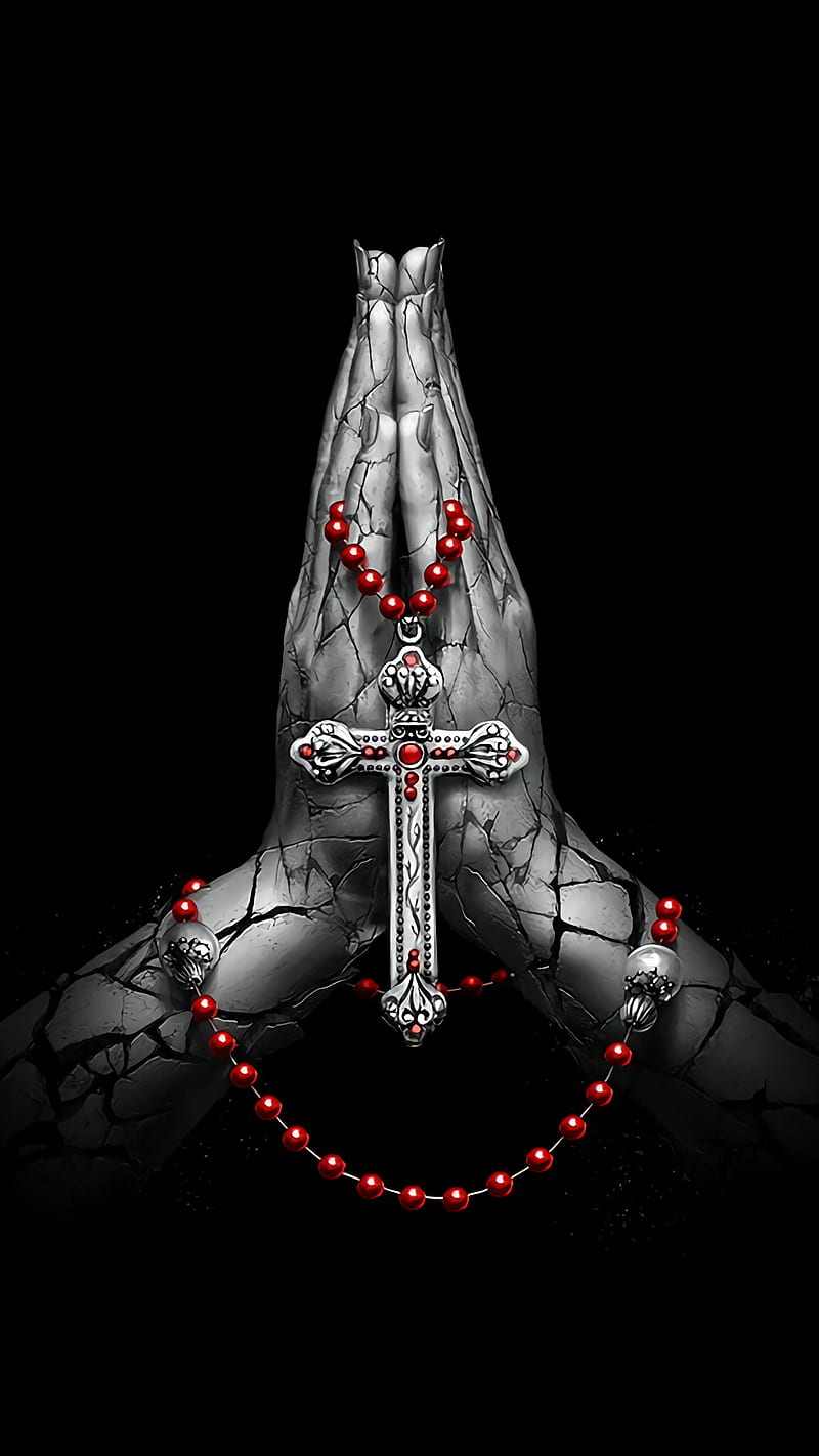 CROSS, pray, black jesus, art, prayer, faith, HD phone wallpaper | Peakpx
