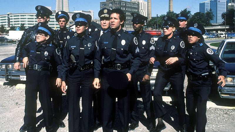 Police Academy, academy, cadet, police, officer, HD wallpaper