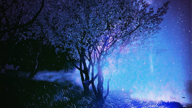 Ghost Of Tsushima Blue Nature, HD wallpaper