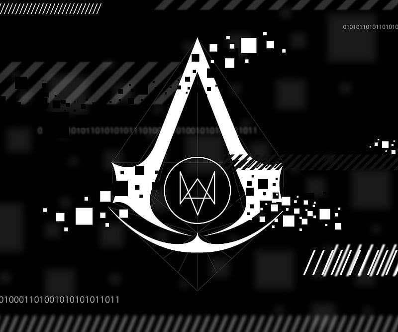 Assassin Watch Dog, assassins, creed, logo, HD wallpaper