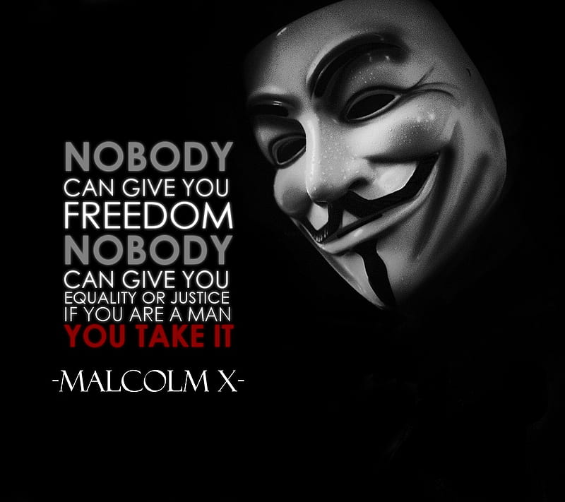 Anonymous, dom, malcolm, mask, text, HD wallpaper