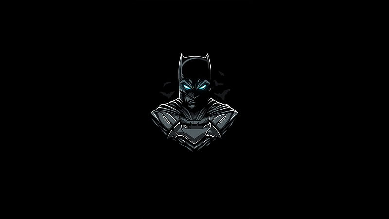 Batman, DC Comics, Minimalist, HD wallpaper | Peakpx