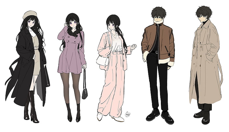 Anime, Hyouka, Eru Chitanda , Hōtarō Oreki, HD wallpaper