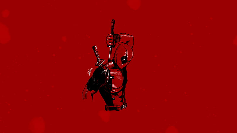Deadpool Minimalist , deadpool, minimalism, minimalist, artist, artwork, digital-art, HD wallpaper