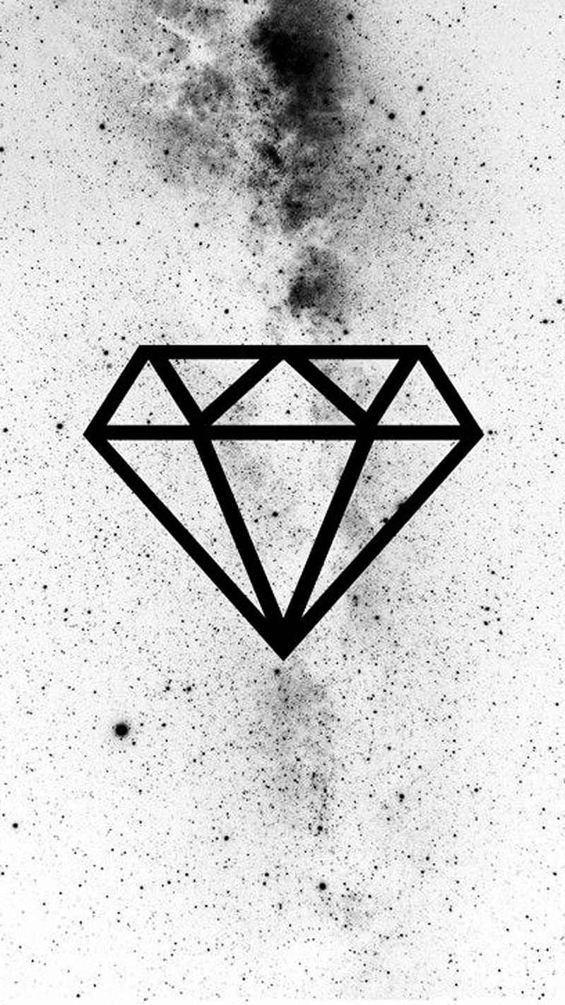 Diamond, diamonds, galaxy, logos, super, teams, trance, HD phone wallpaper