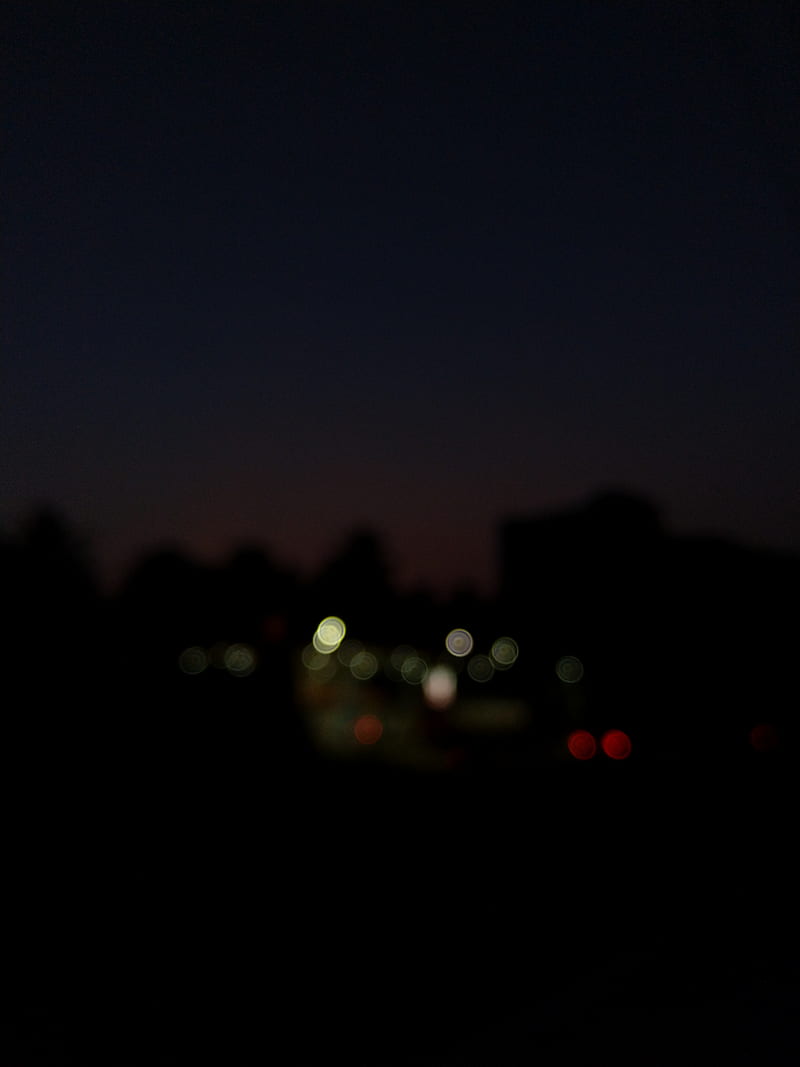 Black background, light background, lens flare, night background, blur , blur, HD phone wallpaper