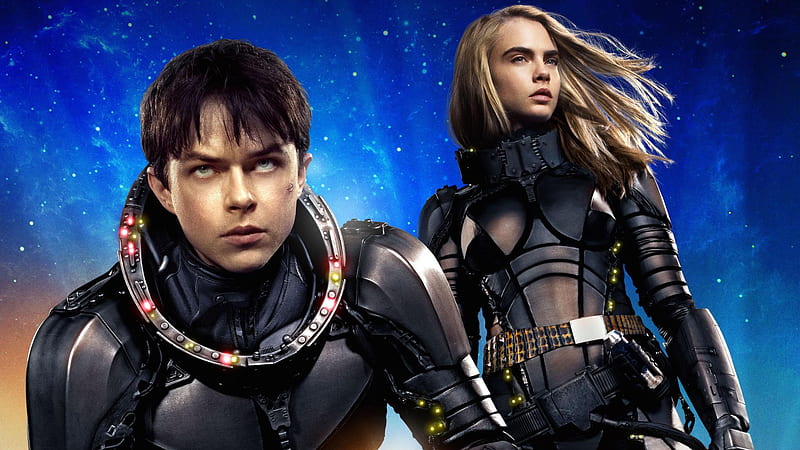 Valerian And Laureline In Valerian And The City Of A Thousand Planets, valerian-and-the-city-of-a-thousand-planets, 2017-movies, movies, cara-delevingne, HD wallpaper