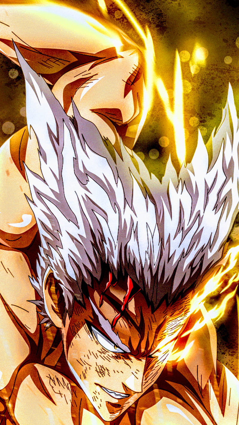 Garou, anime, one punch man, villain, HD phone wallpaper