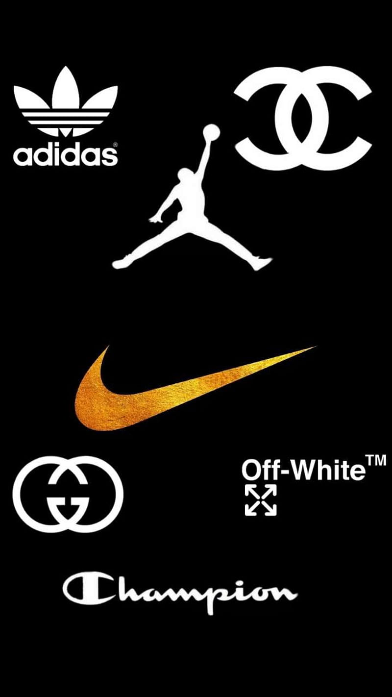 Logos Champion Chanel Designer Gucci Nike Off White Hd Mobile Wallpaper Peakpx