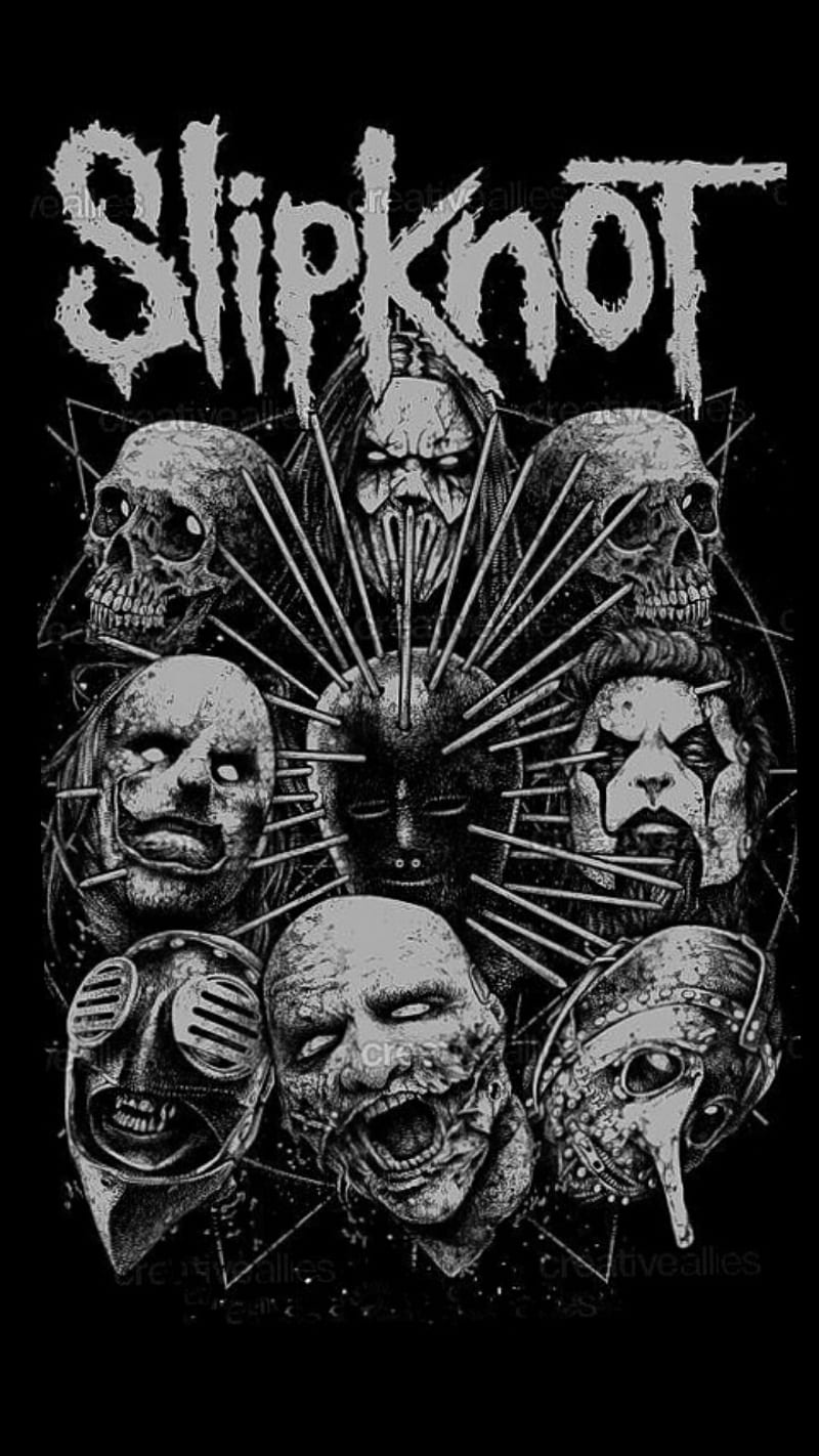 Slipknot, logo, banda, squad, HD phone wallpaper