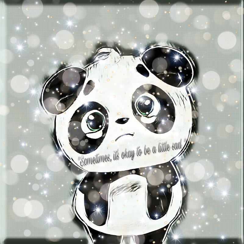 Emo panda, crying, sad, HD phone wallpaper | Peakpx