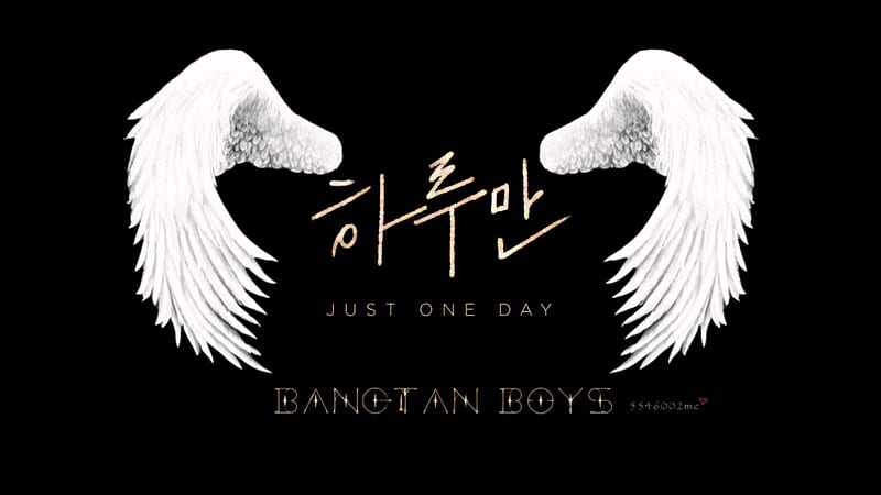 Just One Day BTS Logo, HD wallpaper
