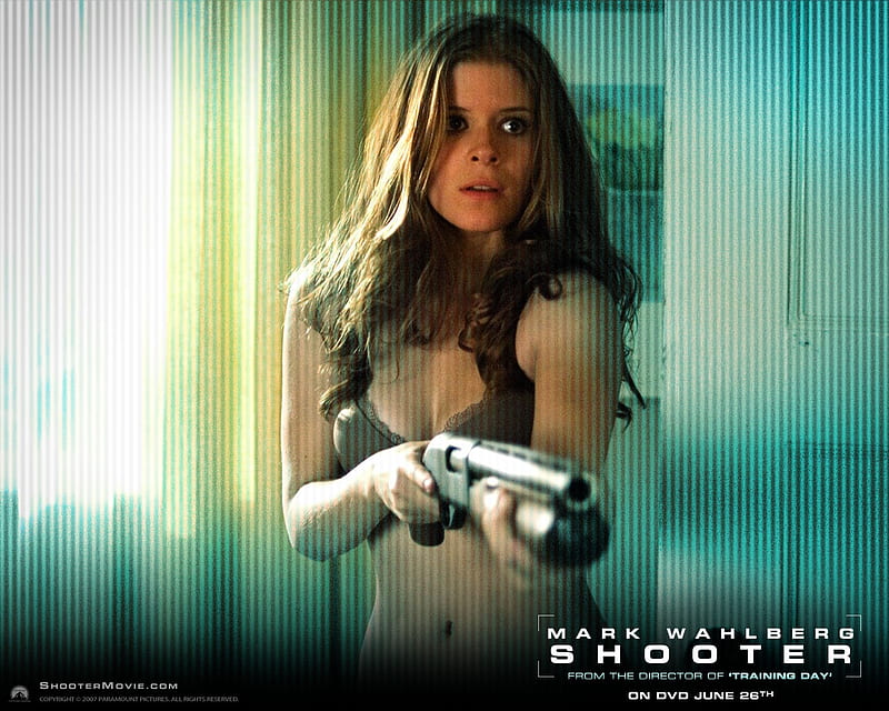 Shooter (2007), Stephen Hunter, action, 2007, film, Shooter, assissination, conspiracy, Movie, thriller, Point of Impact, Mark Wahlberg, Bob Lee Swagger, military, Kate Mara, HD wallpaper