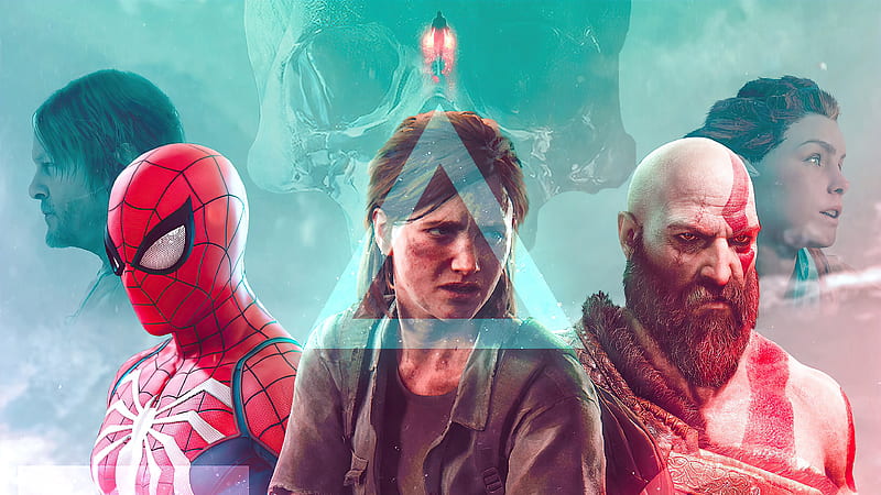 Ps5 Games , ps5-games, god-of-war-4, spiderman-ps4, the-last-of-us, artstation, HD wallpaper