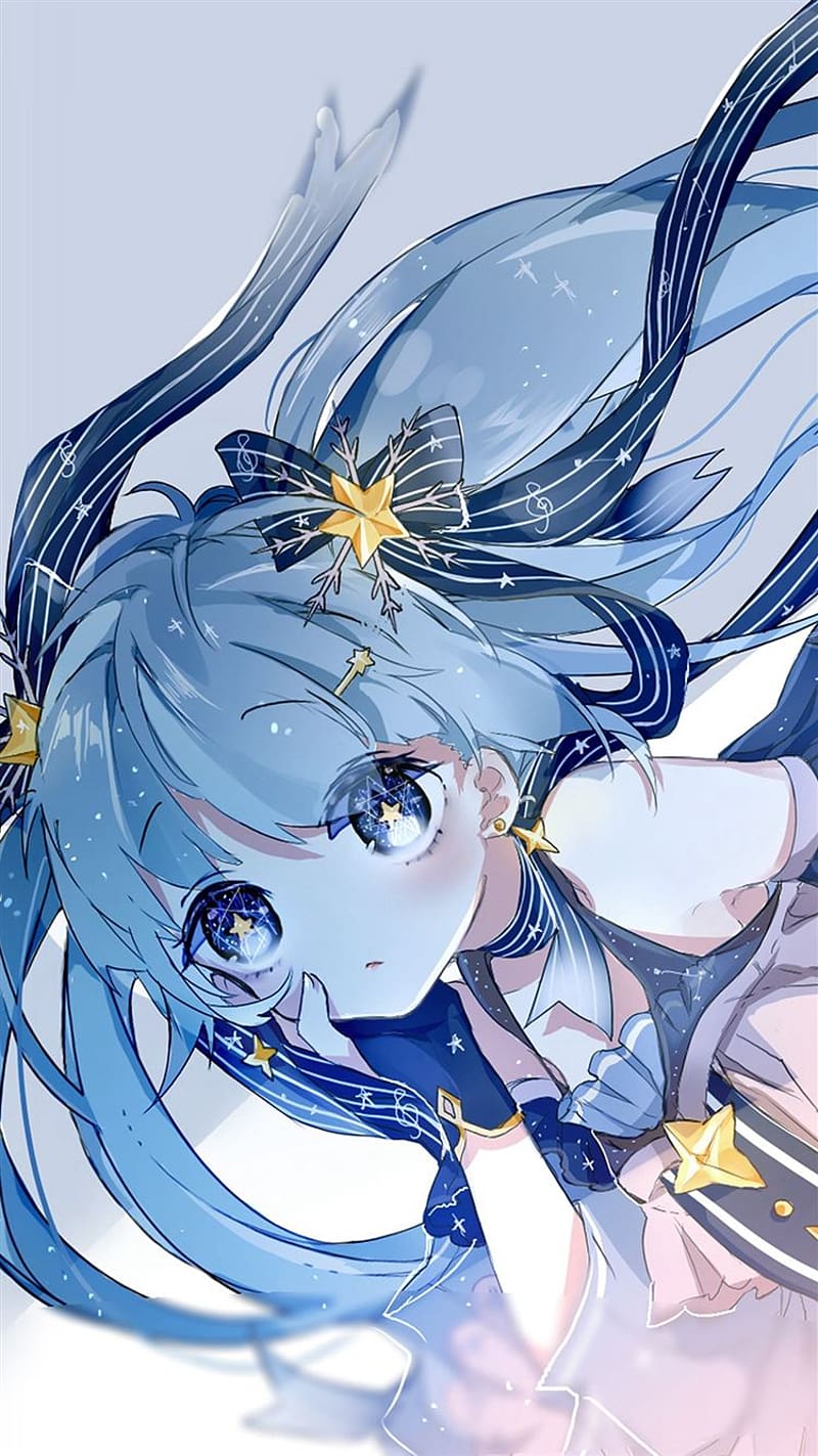 Anime Light Blue GIF - Anime Light Blue Aesthetic - Discover & Share GIFs