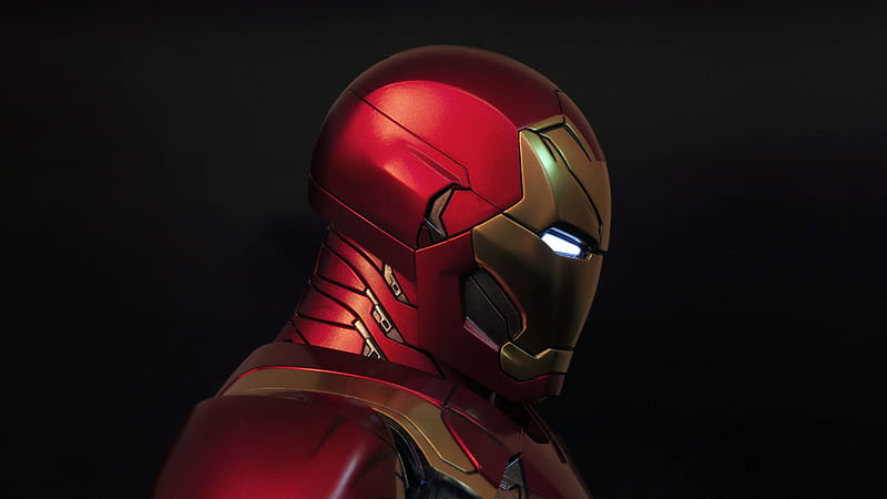 Iron Man Side , iron-man, superheroes, artist, artwork, digital-art, behance, HD wallpaper