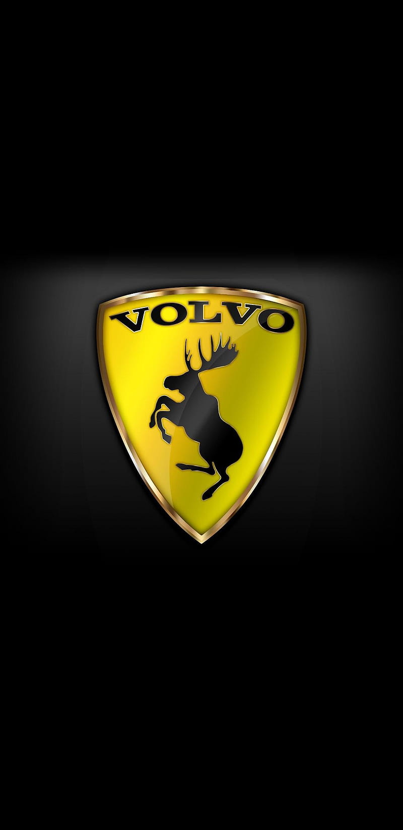 Volvo, logo, HD phone wallpaper