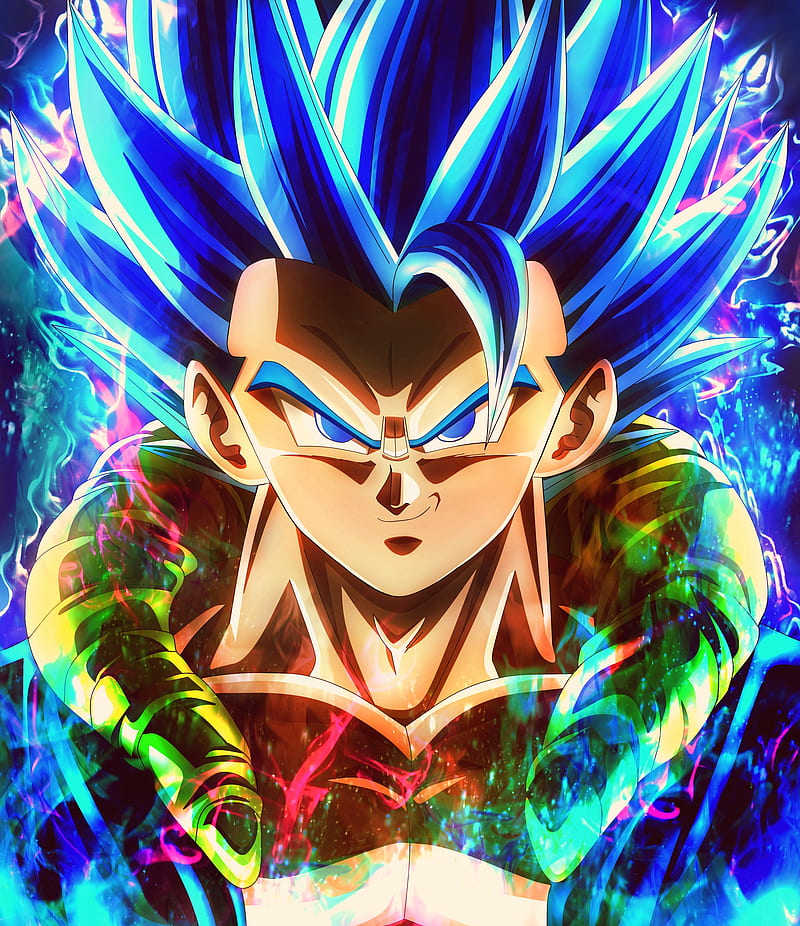 Dragon Ball Super Poster Goku and Vegeta SSJ/Blue/God 12inx18in