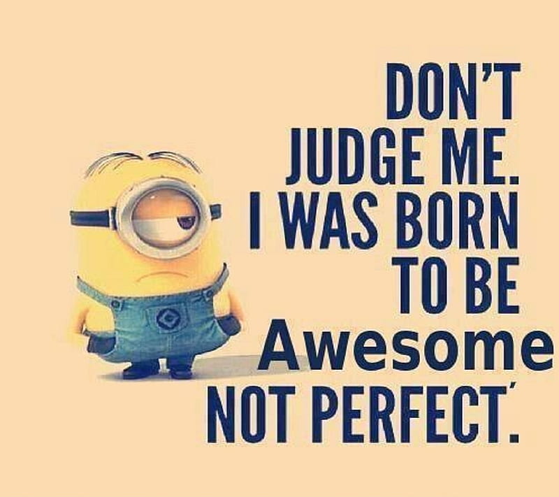 dont judge me, awesome, funny, HD wallpaper