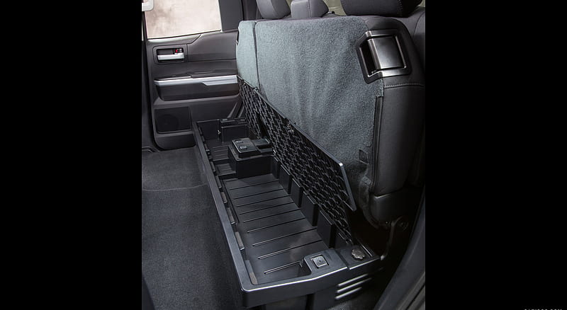 2014 Toyota Tundra SR5 - Rear Seat Storage - Interior , car, HD wallpaper