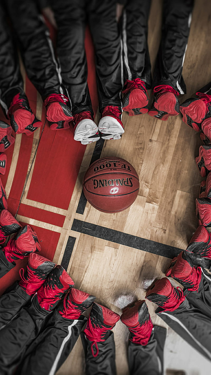 I Love Basketball Fabric Wallpaper and Home Decor  Spoonflower