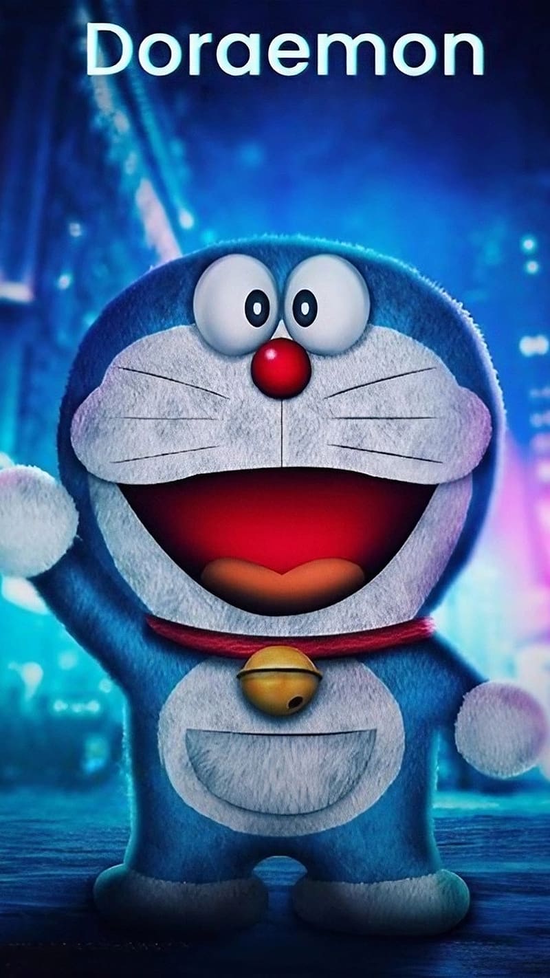Doraemon New, Animated, cartoon, HD phone wallpaper
