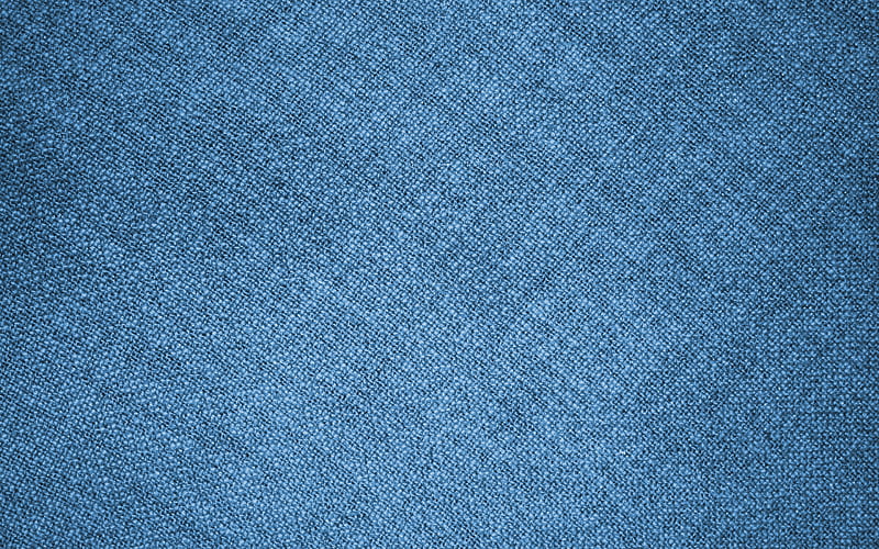 blue fabric texture, blue knitted texture, blue fabric background, fabric texture, HD wallpaper