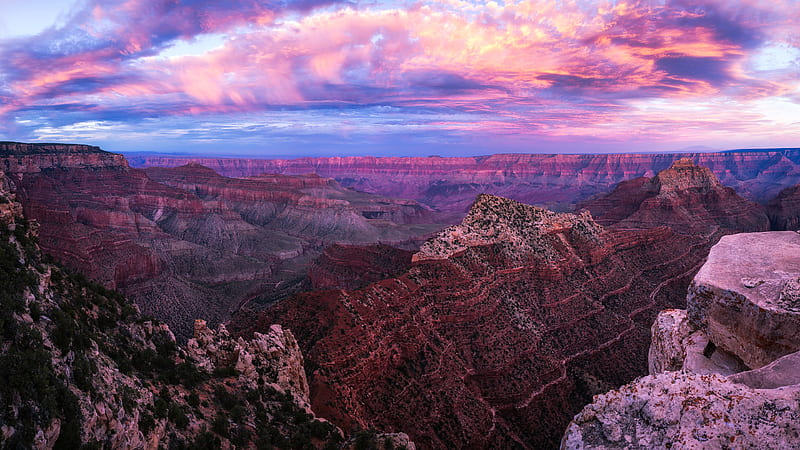 Grand Canyon During Sunset Nature, HD wallpaper