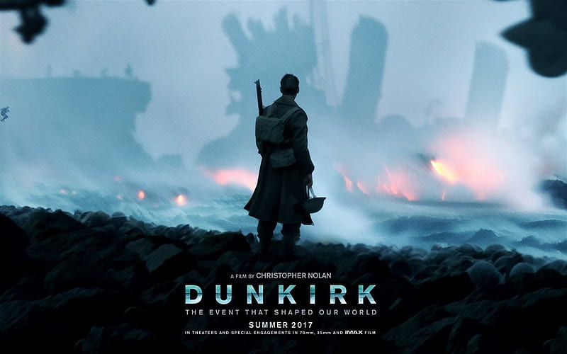 Dunkirk, 2017 movie, drama, Tom Hardy, HD wallpaper