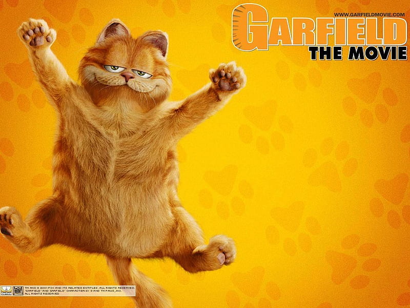 Garfield, comedy, cat, movie, HD wallpaper