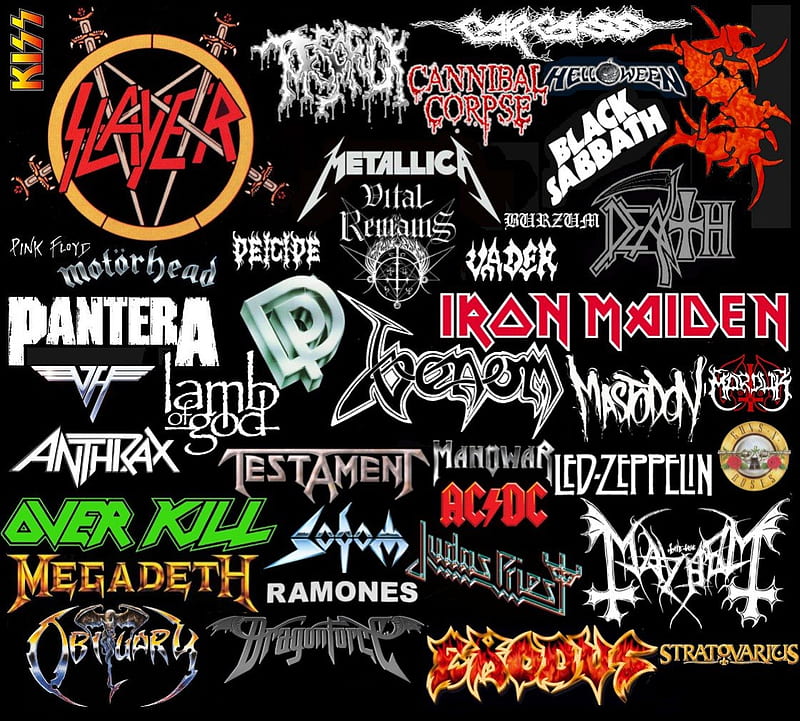 Pure Metal, metal, fucking, bands, death, HD wallpaper