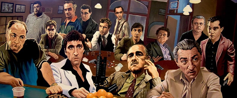 The Bad Guys, goodfellas, godfather, gangsters, sopranos, The Bad Guys justin reed, scarface, HD wallpaper