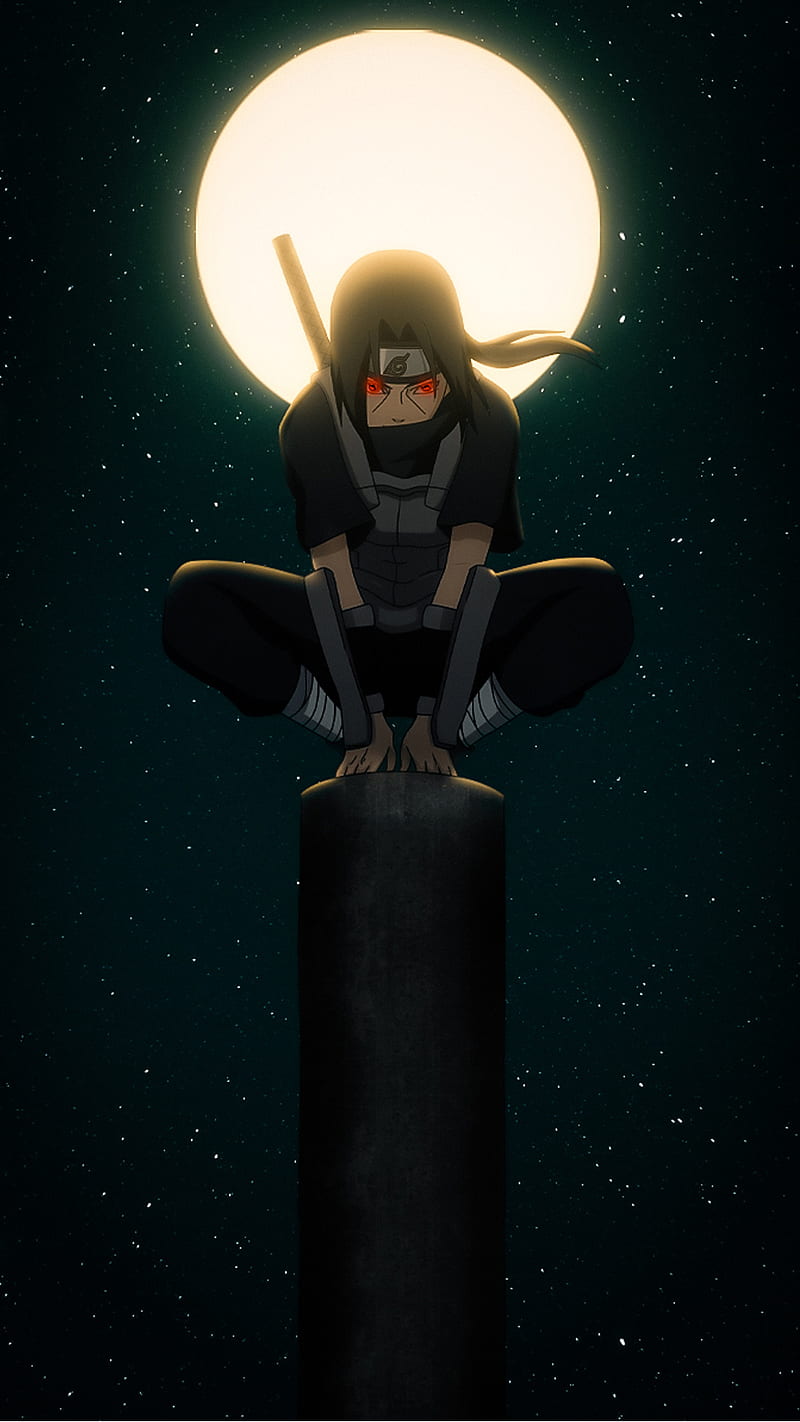 Itachi, forest, gear, jets, legendary, metal, naruto, red, scout, troopers, HD phone wallpaper