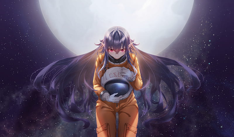 Anime, Irina: The Vampire Cosmonaut, Irina Luminesk , Space Suit, HD wallpaper