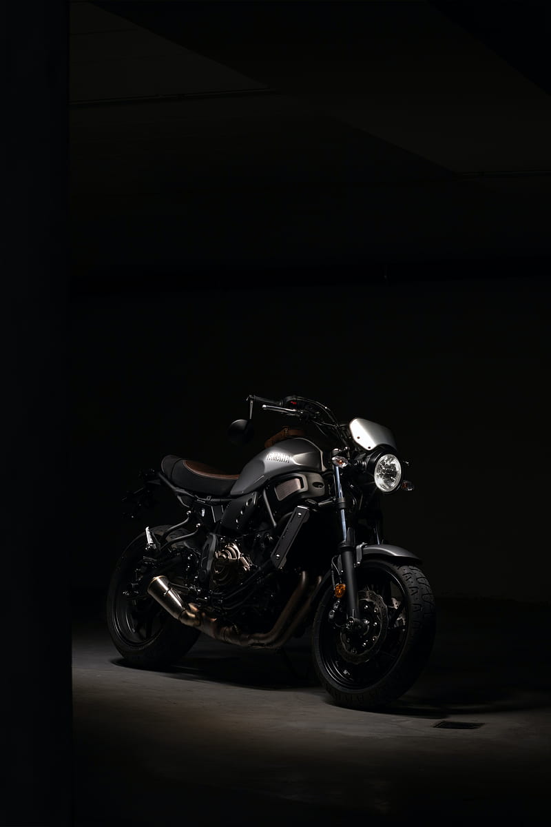 Motorcycle, headlight, dark, HD phone wallpaper | Peakpx