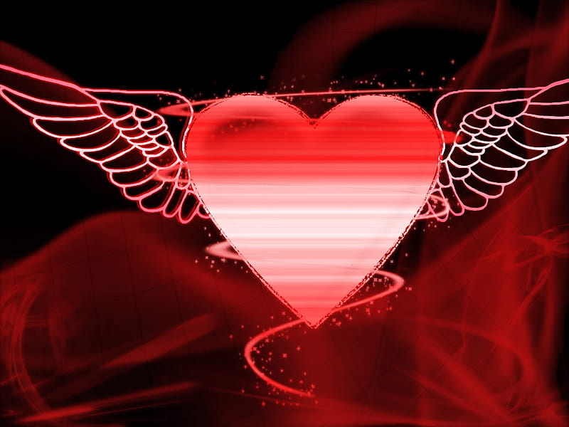 33. jpg, wings, romance, love, heart, HD wallpaper | Peakpx