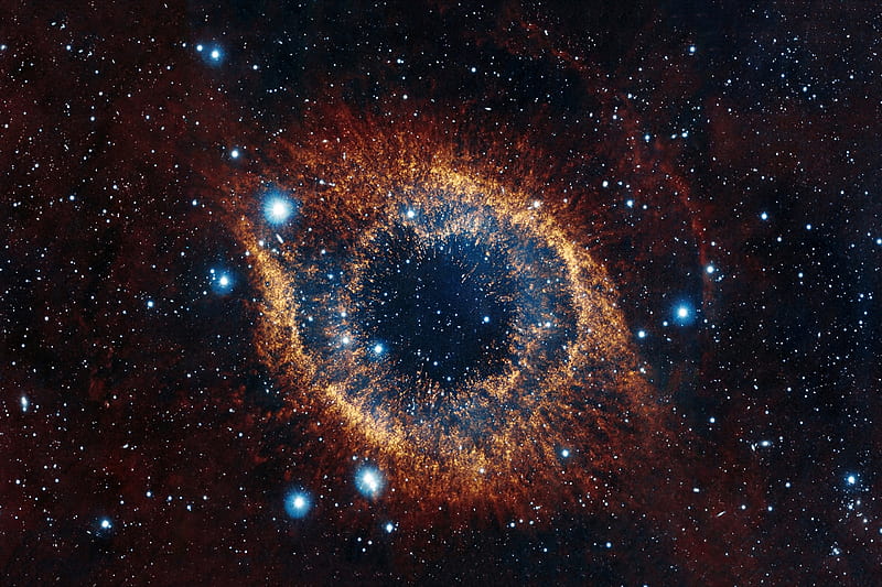 Galaxy Eye, sky, space, star, HD wallpaper