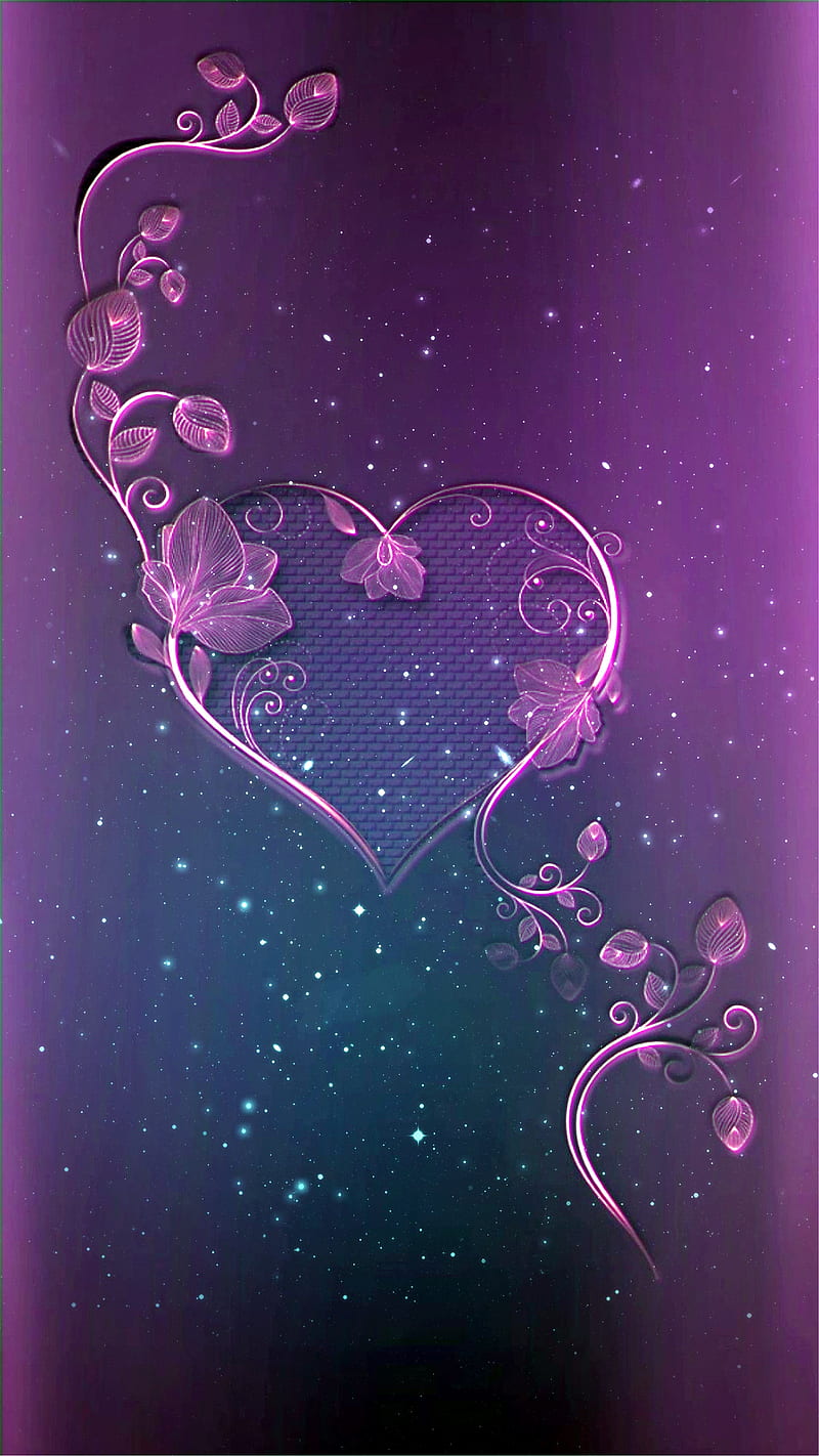 Coeur, heart, love, pink, romance, rose, HD phone wallpaper | Peakpx