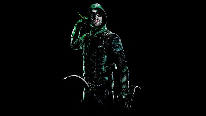 Stephen Amell As Green Arrow , arrow, tv-shows, stephen-amell, HD wallpaper