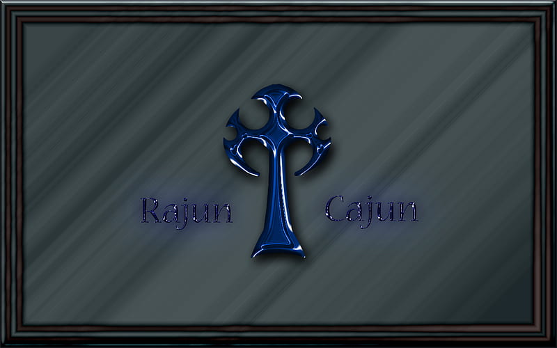 cruz azul, cross, celtic, blue, cajun, HD wallpaper