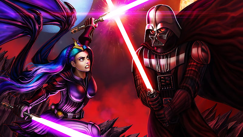 Darth Vader With Sword Jedi Star Wars Darth Vader, HD wallpaper